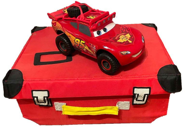 lightning mcqueen suitcase target