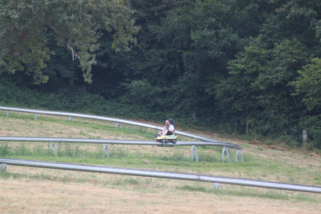 Riding the Luge