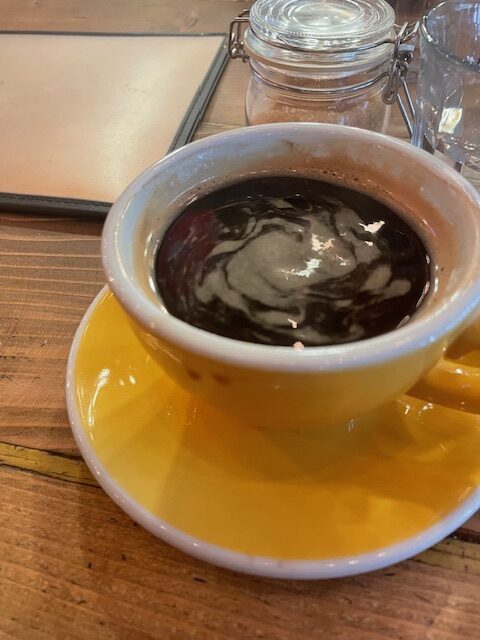 My First Long Black Coffee